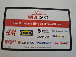 Gutschein Wishcard (CHF 200.00)