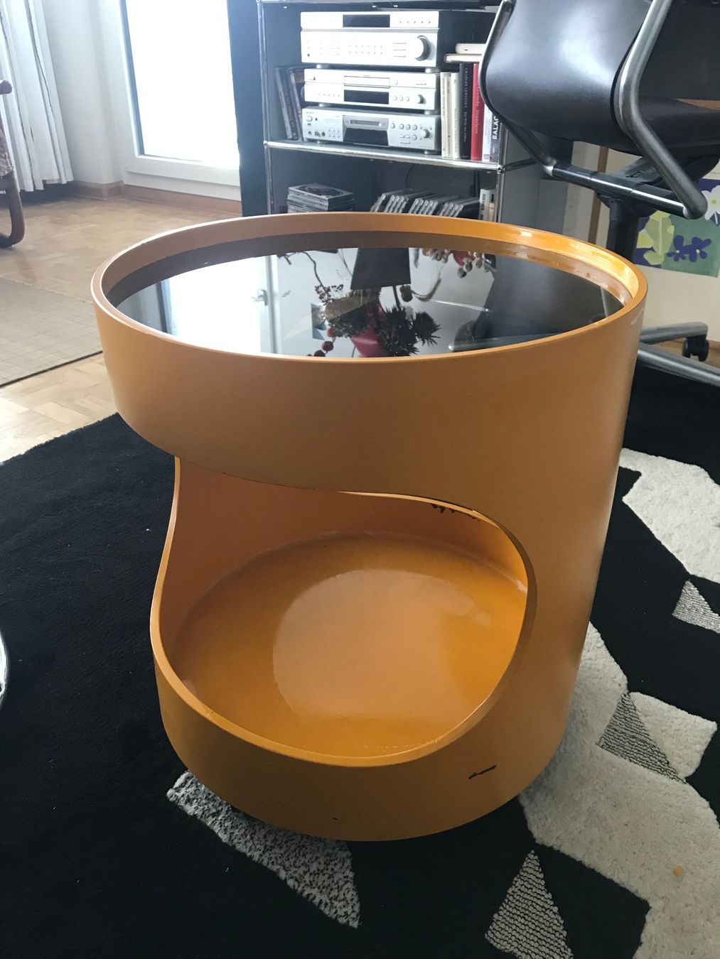 Banconi: Opal Beistelltisch Sidetable Space Age – Usato da Basel venduto da verena1904 1