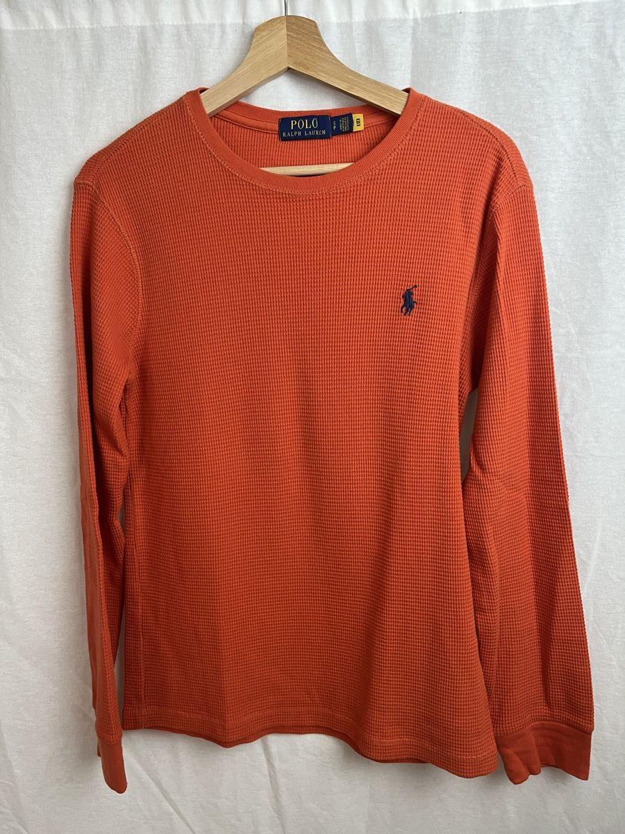 Ralph Lauren Maglioni & Felpe: Pull Ralph Lauren orange pima coton  – Nuovo (secondo la descrizione) da Les Avanchets venduto da lunedeneige.shop