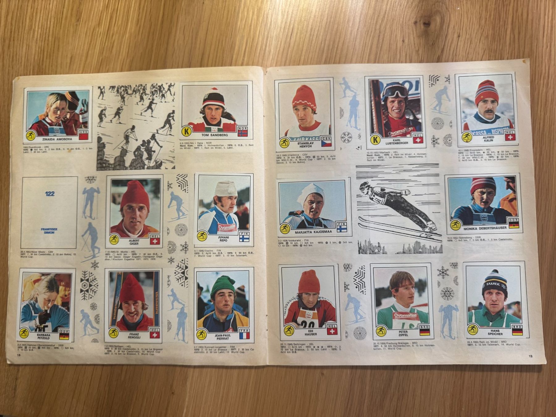 Panini Album: Album Panini Ski 78 – Usato da Bussigny venduto da Maxence10 6