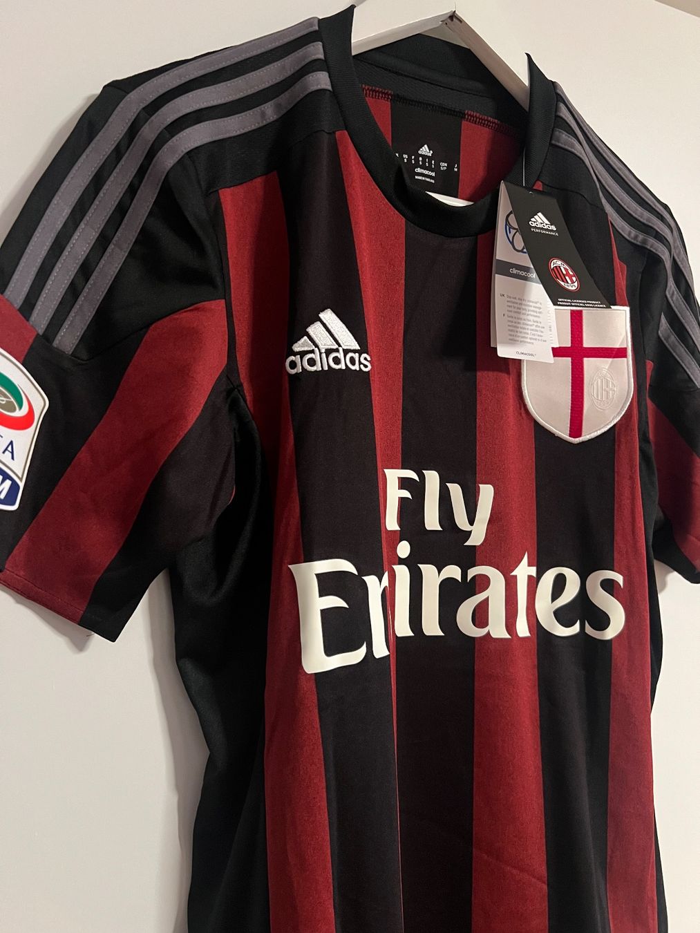 Adidas Canottiere & Pantaloni: AC Milan | 2015-16 | Heimtrikot | Ménez – Nuovo (secondo la descrizione) da Boll venduto da urrasair 2