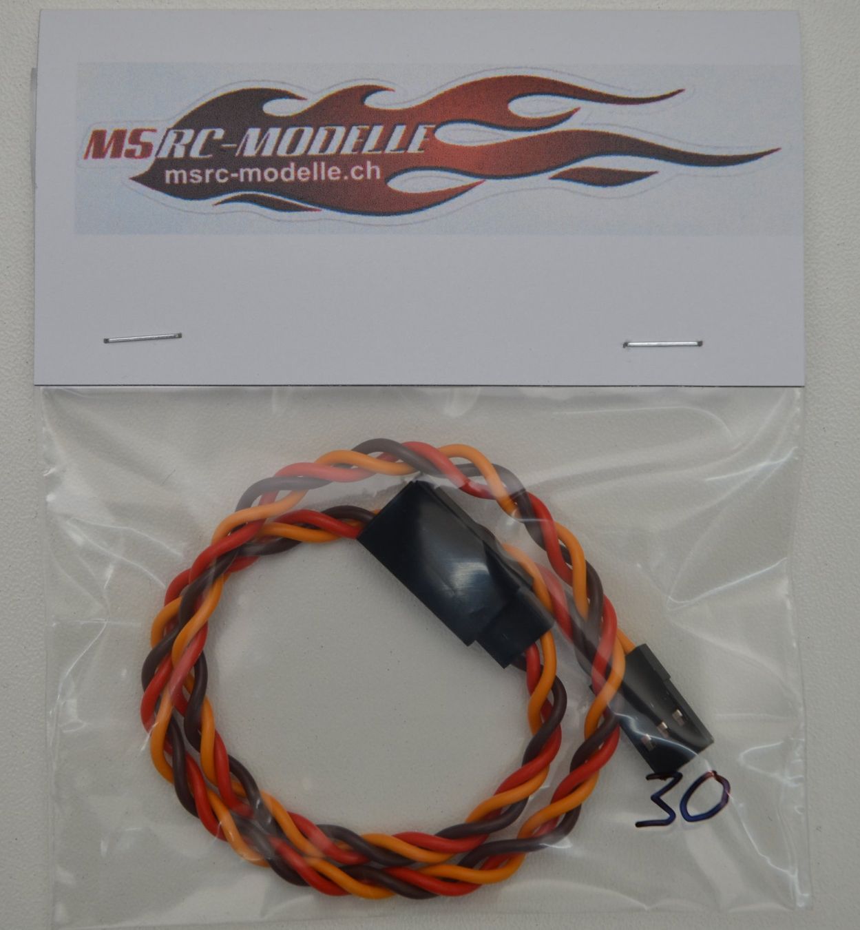 Modellismo RC: Servo Verlängerungskabel JR 30cm – Nuovo e nell'imballaggio originale da Rüti venduto da MSRCModelle