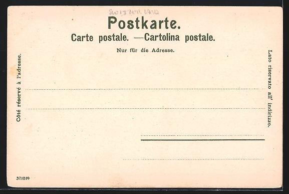 Ansichtskarten: Fritz Voellmy: Vevey, Dampfer vor der Or – Gebraucht aus Berlin von bartko-reher 1
