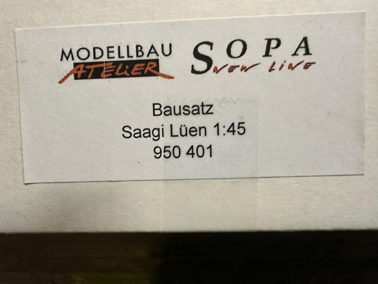 Bemo Modellini di ferrovie: Sopa Sagi Lüen Spur 0m – Nuovo (secondo la descrizione) da Dagmersellen venduto da FBM-Bacheli