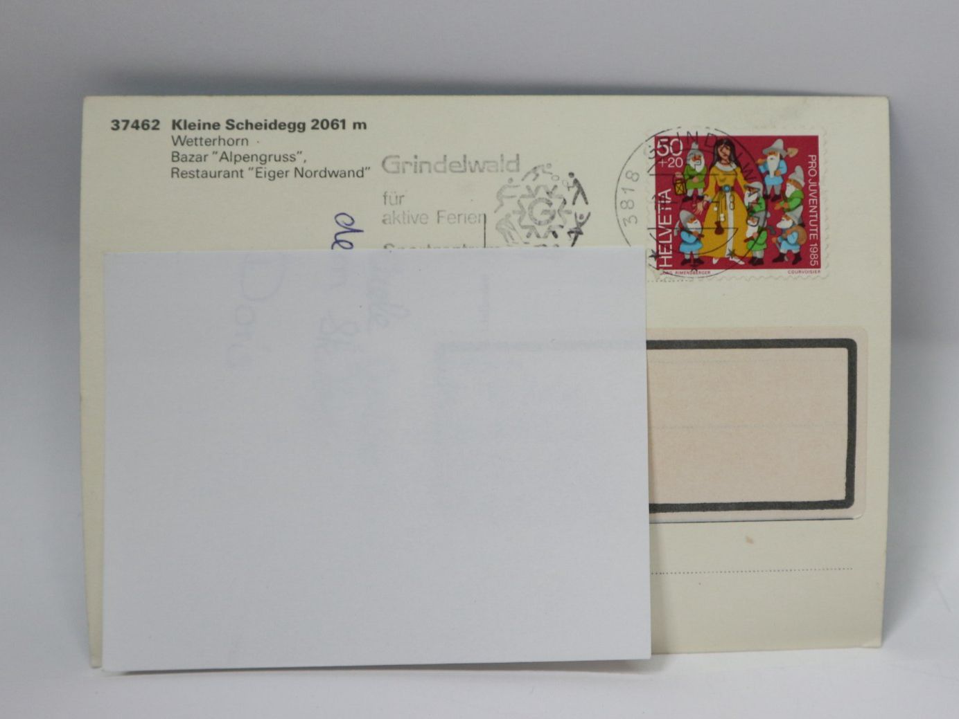 Cartes postales: AK Kleine Scheidegg Restaurant Eiger Nordwand Ansichtskarte – D'occasion à Eschenbach SG par Astalavista 1