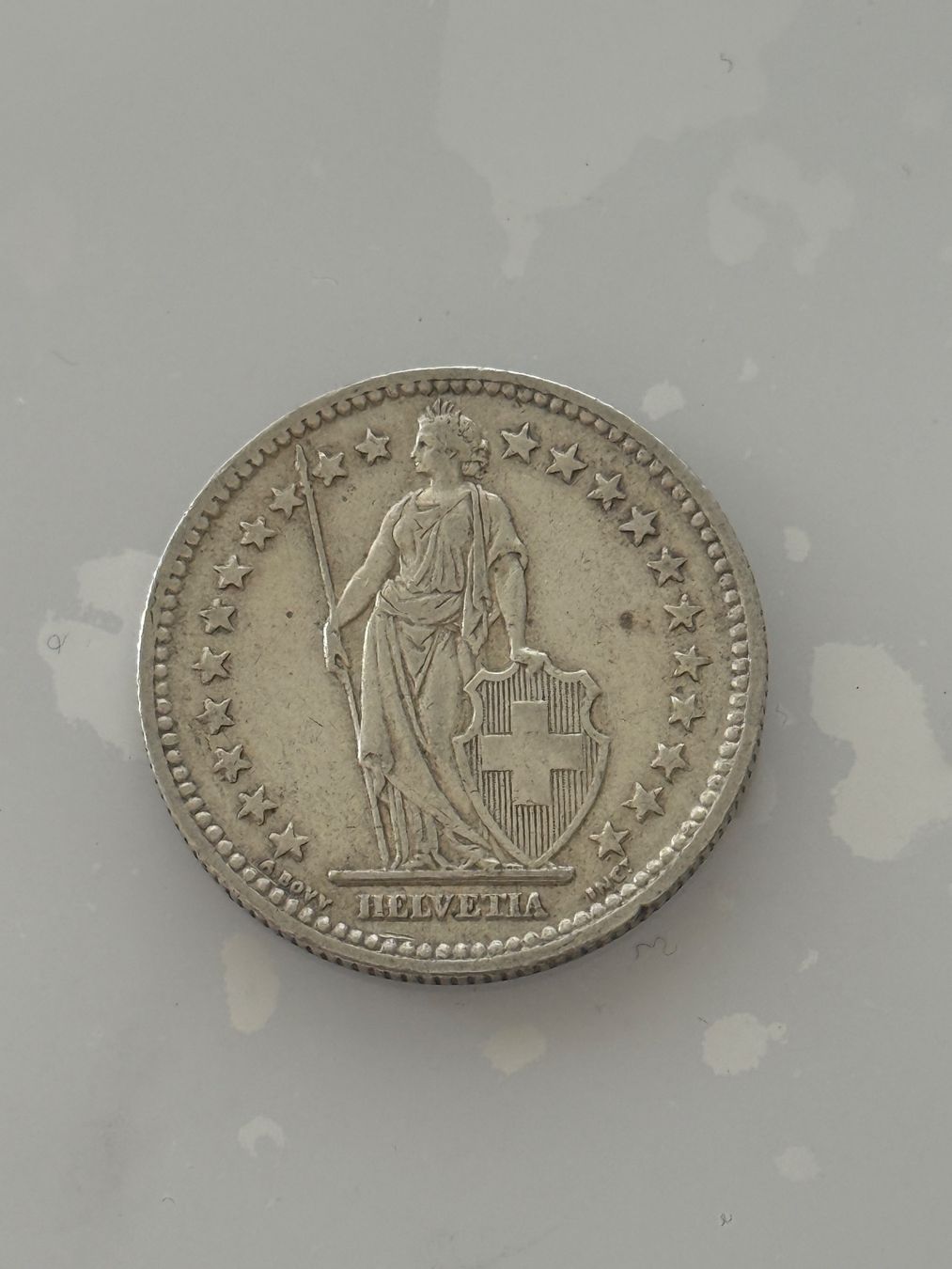 Alle Münzen: 2 Franken 1947  Rar – Gebraucht aus Wallisellen von SWISS_SILVER1 1