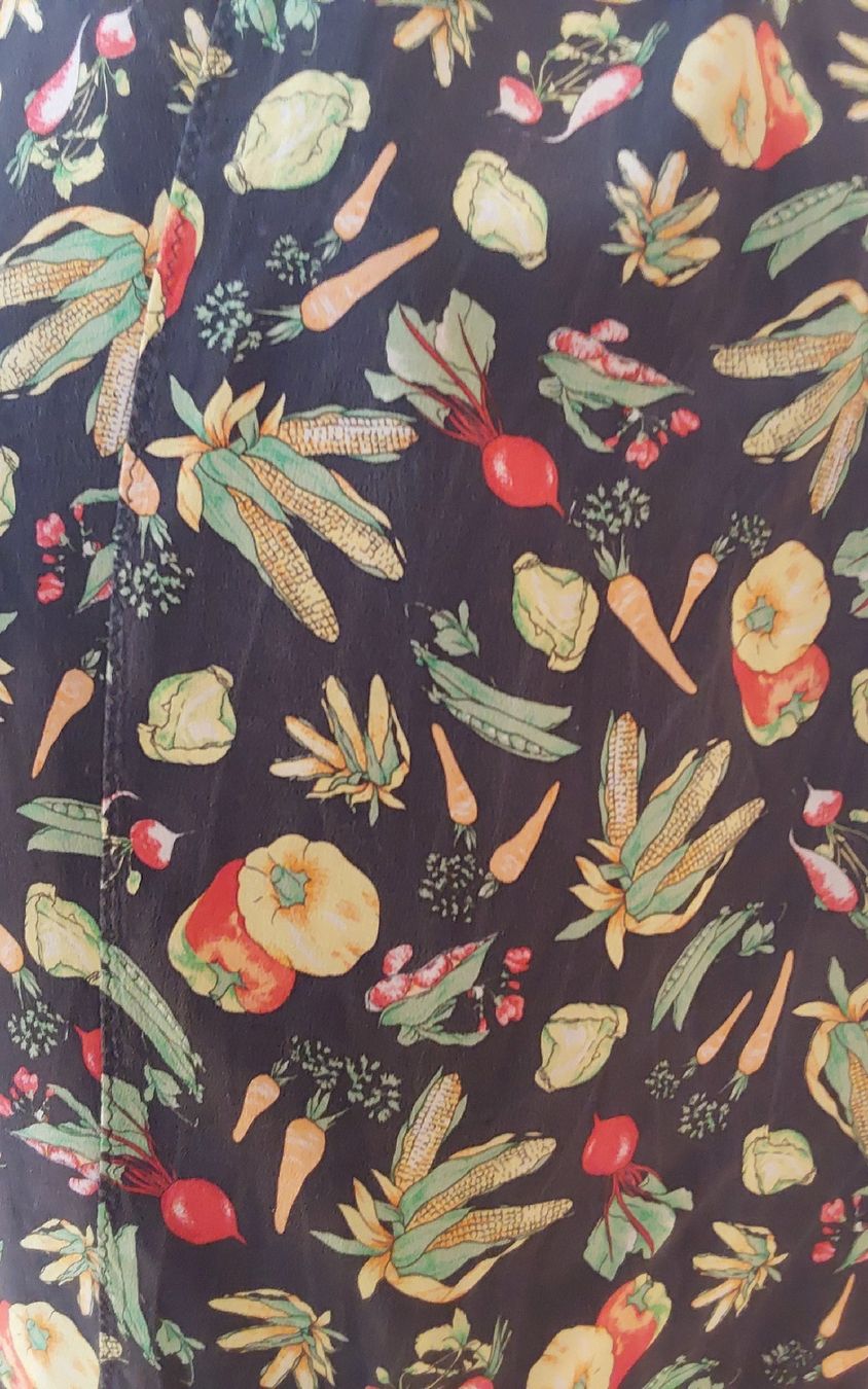 Foulards, Tücher & Schals: Seidenfoulard Motiv Gemüse – Neu (gemäss Beschreibung) aus Köniz von scopello12 2