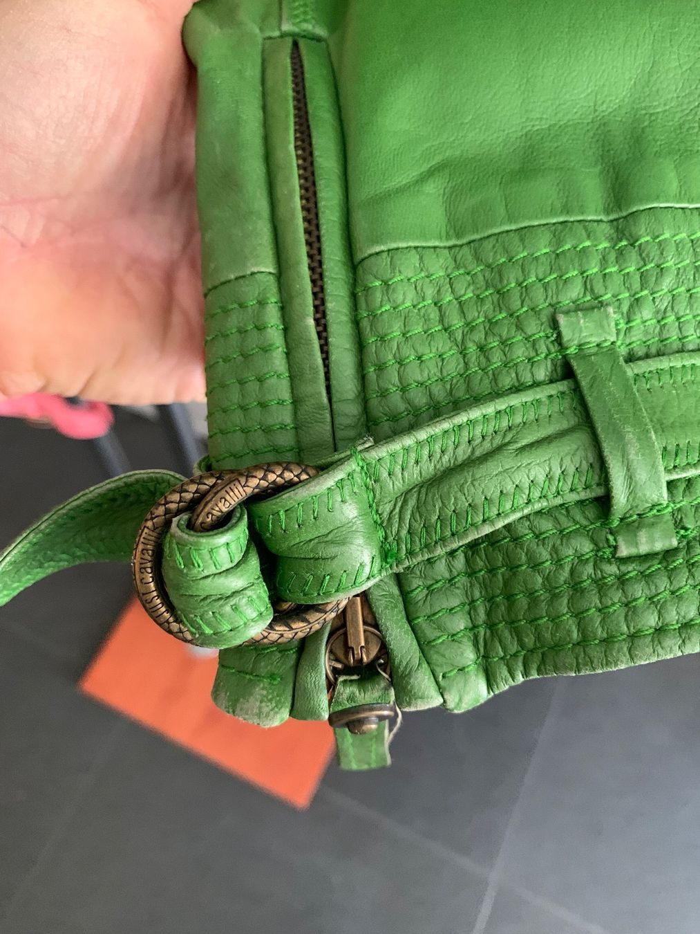 Vestes: Roberto Just Cavalli - Leder Jacke IT46=DE40 eher 38 – D'occasion à Engelburg par mamalanima 7