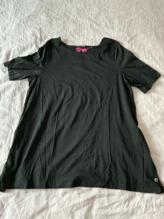 Damen T-Shirt frapp schwarz Grösse 40 guter Zustand
