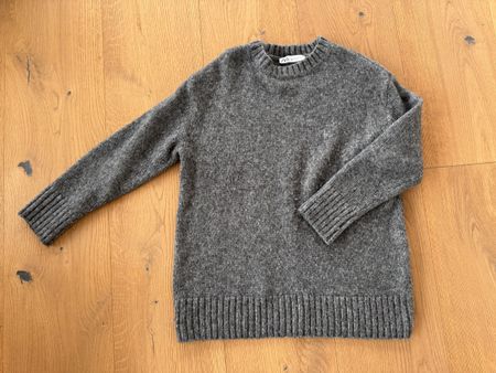 Zara Strickpullover in grau Gr.S