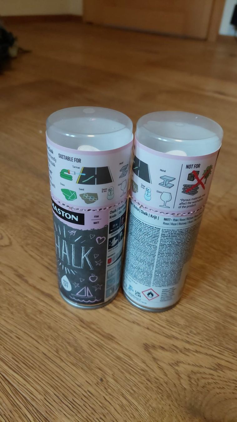 Farben: Kreidespray 2 Dosen neu – Neu (gemäss Beschreibung) aus Oschwand von sta_6mmk 2