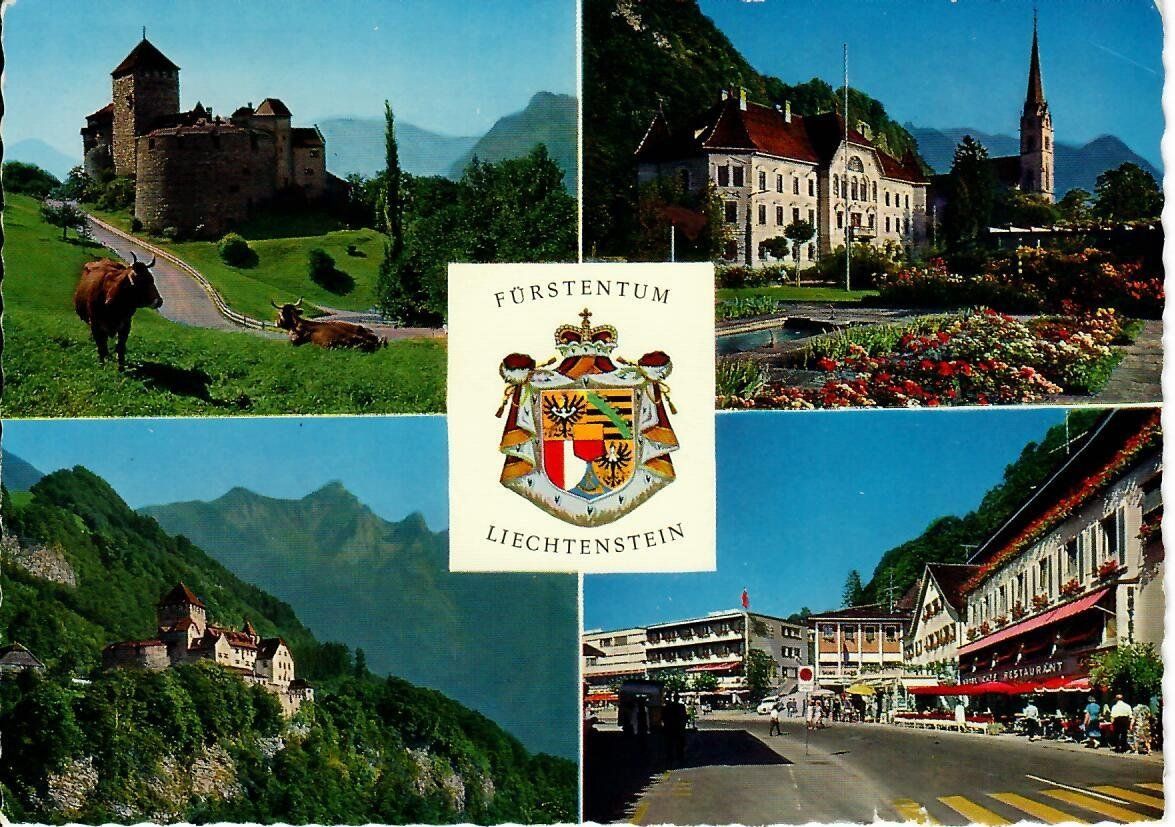 Cartoline postali: Vaduz – Usato da Hochdorf venduto da Ziegel-16