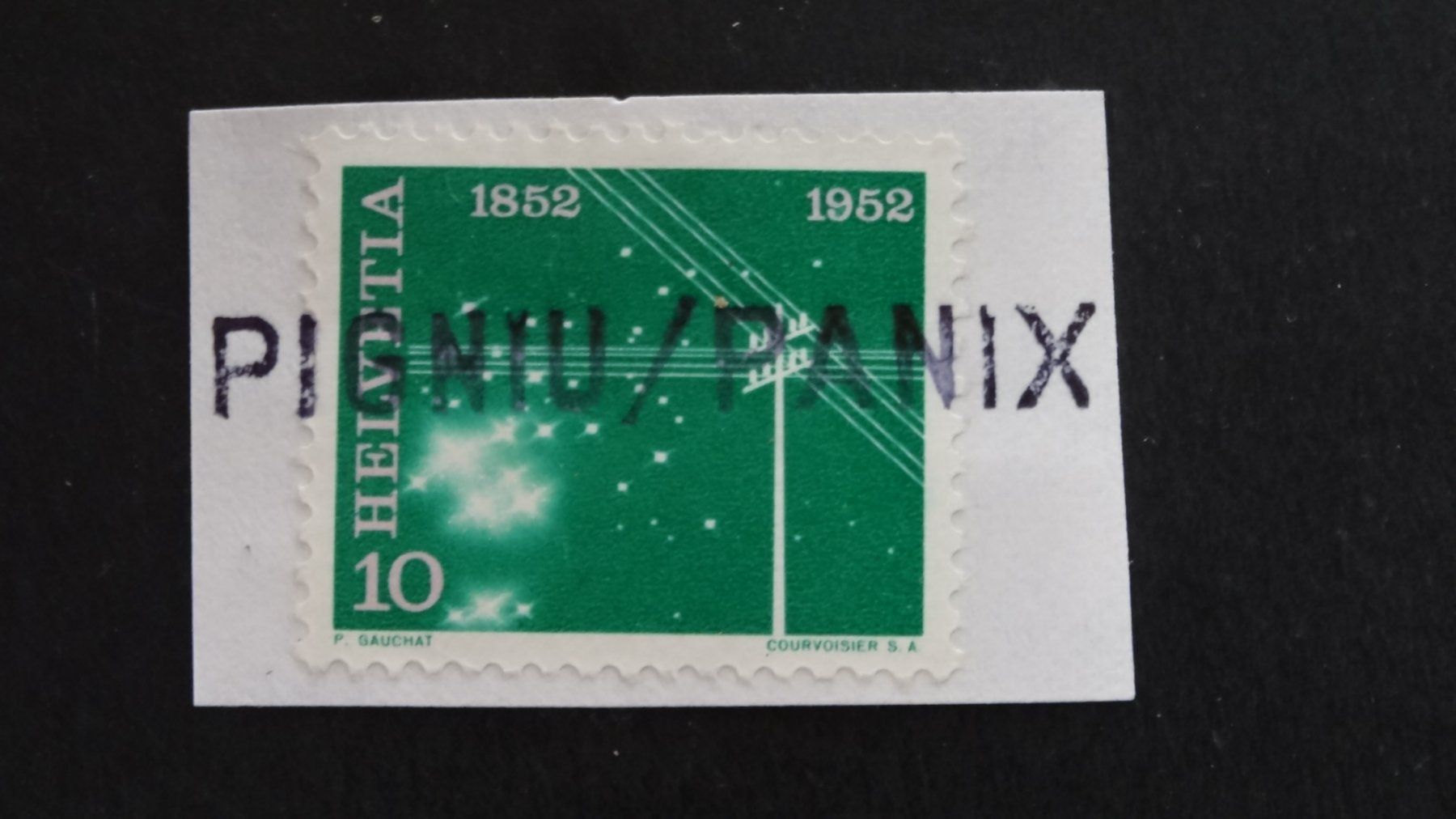 Tutti i francobolli: PIGNIU / PANIX (Graubünden) Stabstempel  111 – Usato da Anwil venduto da larks