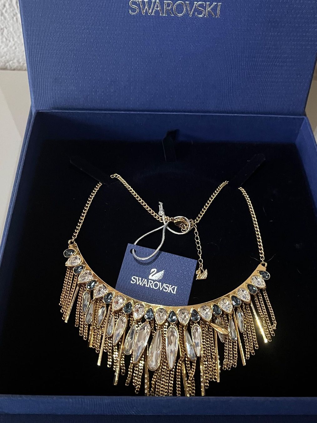 Swarovski Ketten: Swarovski statement Kette neu und original mit Box – Neu und originalverpackt aus Kirchleerau von Piroska05 1