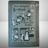 🥘 Rarität: Neues Stuttgarter Kochbuch Löffler 1913 Antik 📔