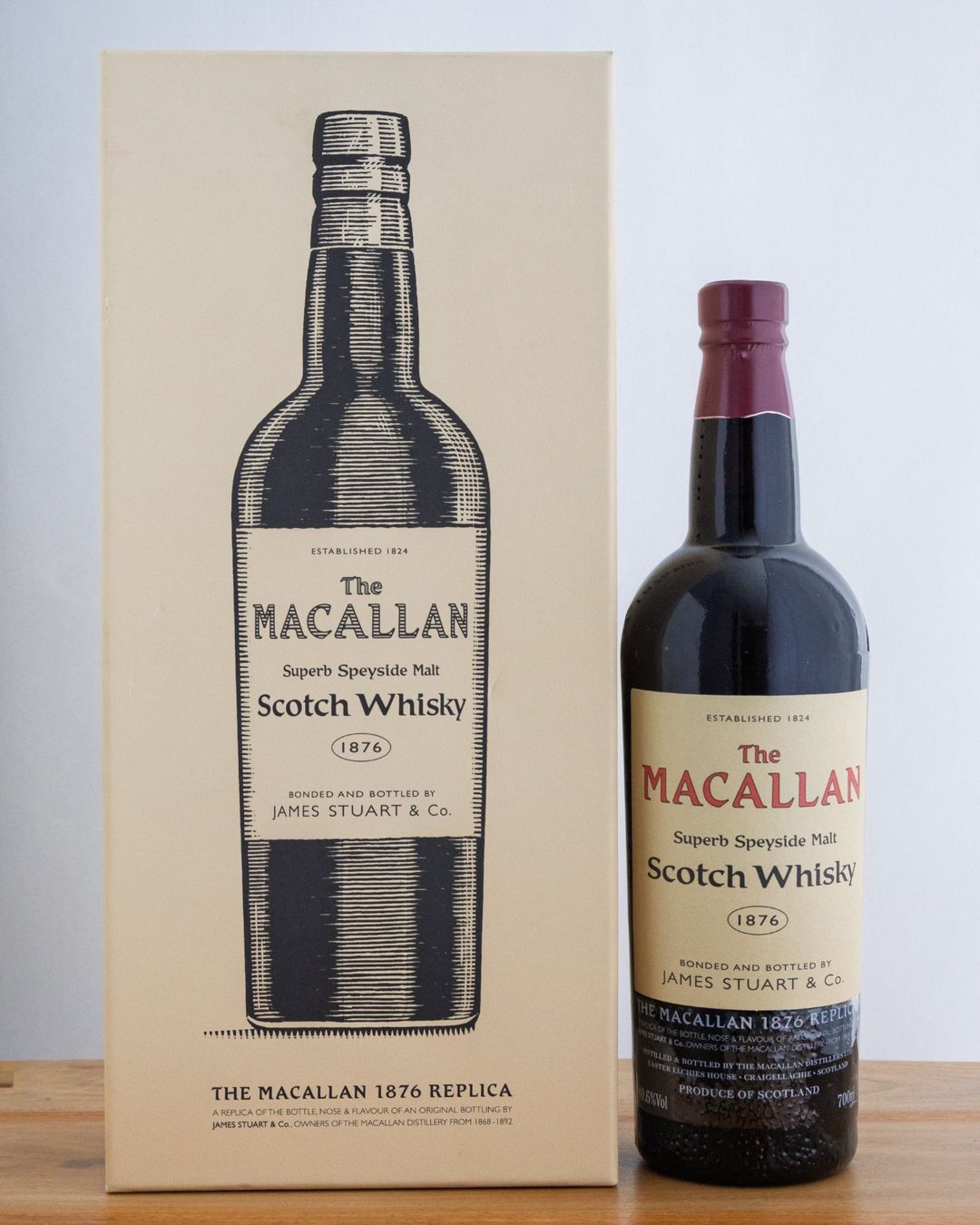 Macallan Bevande alcoliche: Macallan - Replica 1876 – Nuovo e nell'imballaggio originale da Zofingen venduto da maltpoint 1