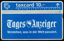 Taxcard 208L_29444 Tages Anzeiger
