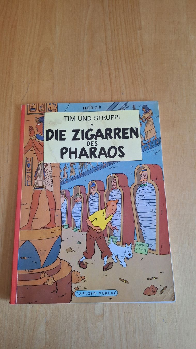 Comics: Tim und Struppi. Die Zigarren des Pharaos. – Gebraucht aus Bönigen von saft195619