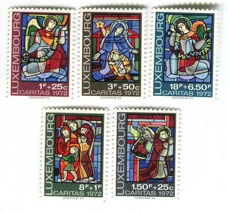 Tutti i francobolli: Briefmarken "Weihnachten". Luxemburg. – Nuovo e nell'imballaggio originale da Basel venduto da Butsch5