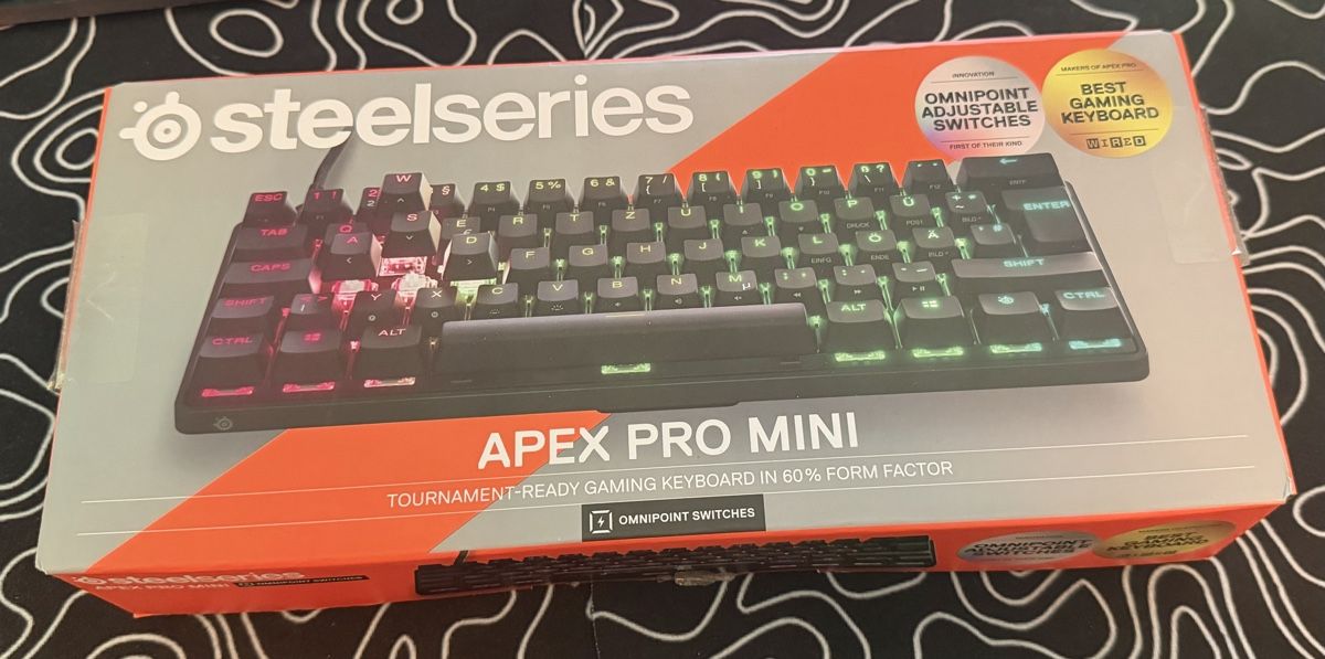 Steelseries Tastaturen: SteelSeries Apex Pro Mini 60% Gaming Keyboard New – Gebraucht aus Zofingen von Yannik.06 1