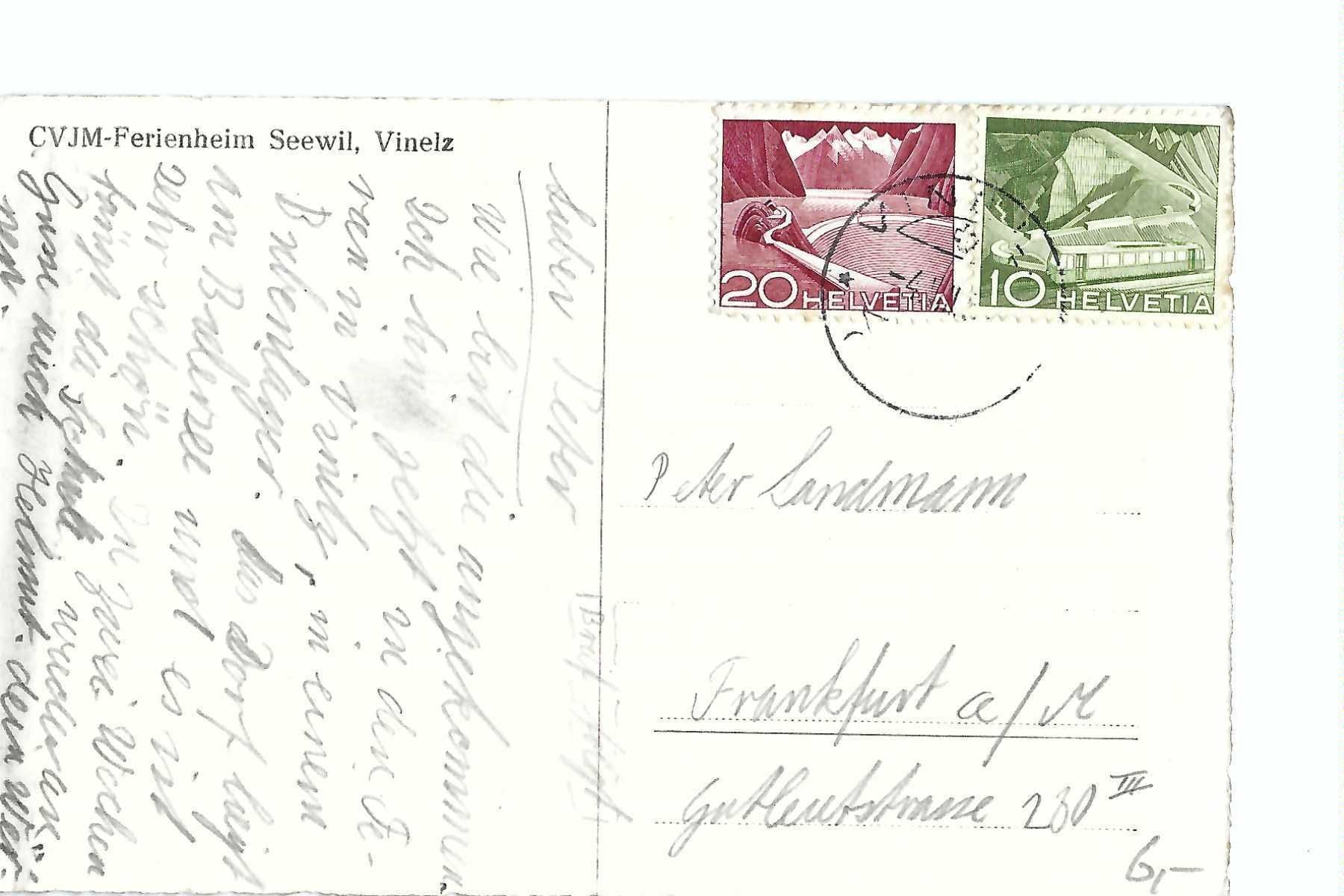Cartoline postali: Vinzel, CVJM- Ferienhaus in Seewil – Usato da Thun venduto da 44wart 1