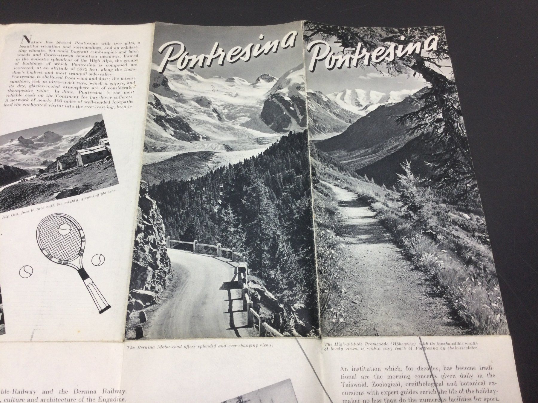 Cartoline postali: Alter Prospekt vom Engandin Pontresina Morteratsch – Usato da Wangen SZ venduto da kuriosum12 5