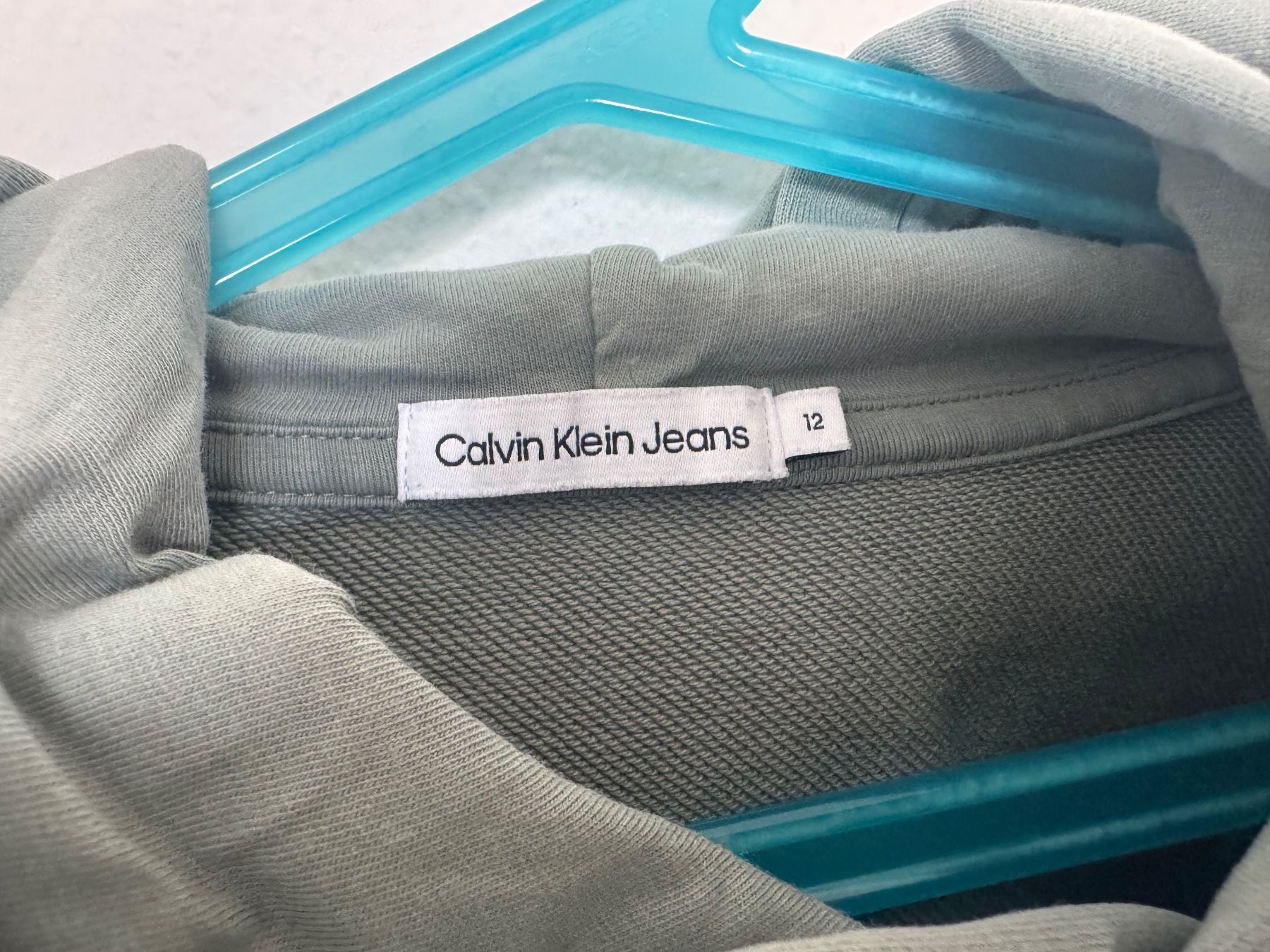 Maglioni & Felpe: Sweat à capuche Calvin Klein vert taille 12 ans – Usato da Chatelaine venduto da lae_7h8n 2