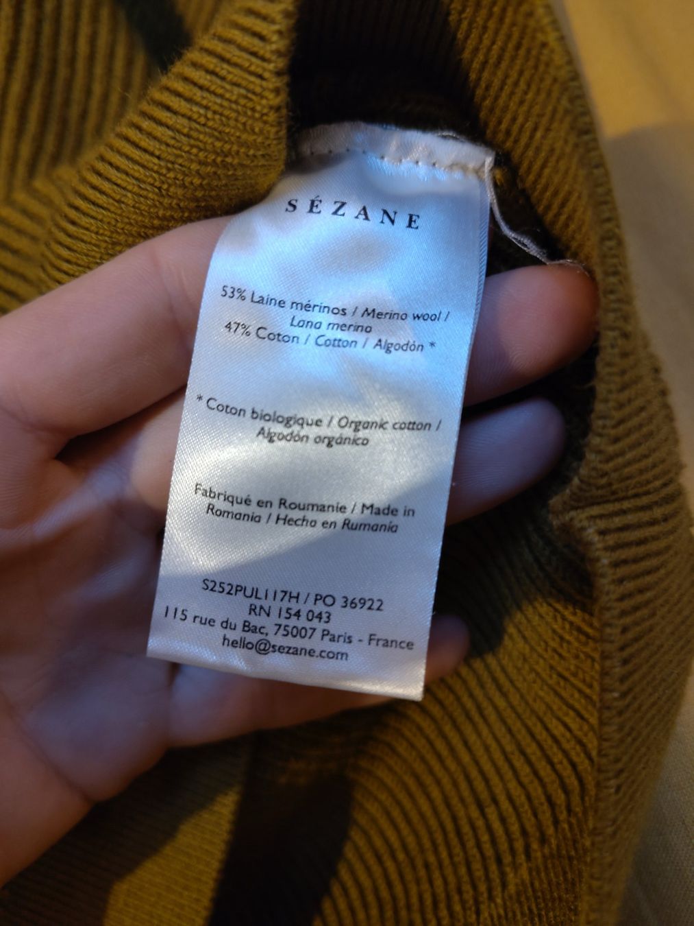 Sezane Maglioni & Felpe: Sézane pullover Claudio M – Difettoso da Losone venduto da Nani_the_BEST 4