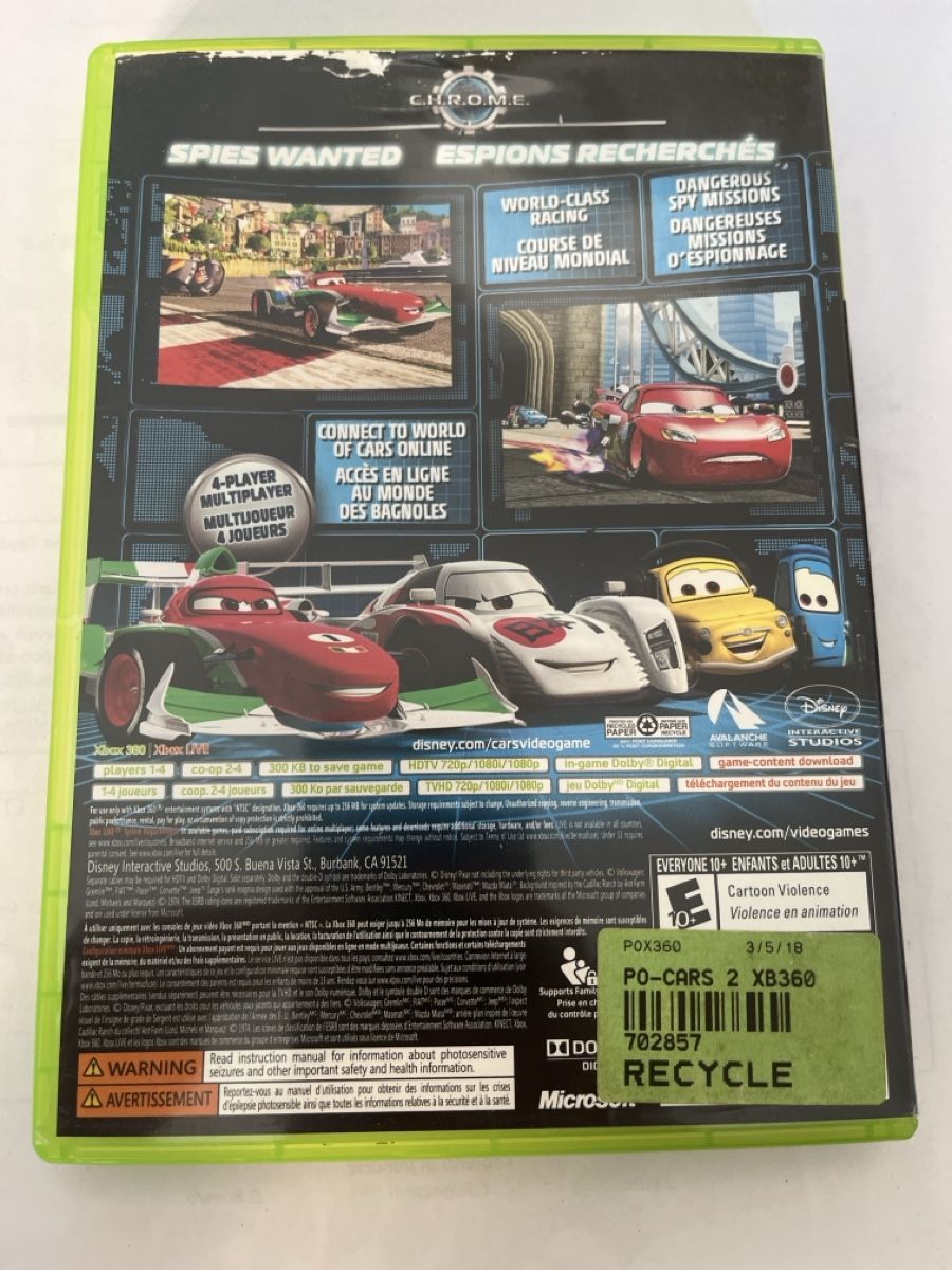 Disney Giochi: Cars 2 – Usato da Lugano venduto da eli_27zr 2