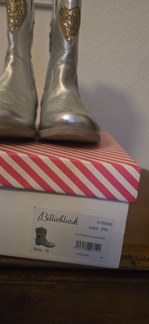 Scarpe per ragazze: Billie Blush Cowboy leather boots, Gr. 38 – Nuovo e nell'imballaggio originale da Spreitenbach venduto da Breezyel 4
