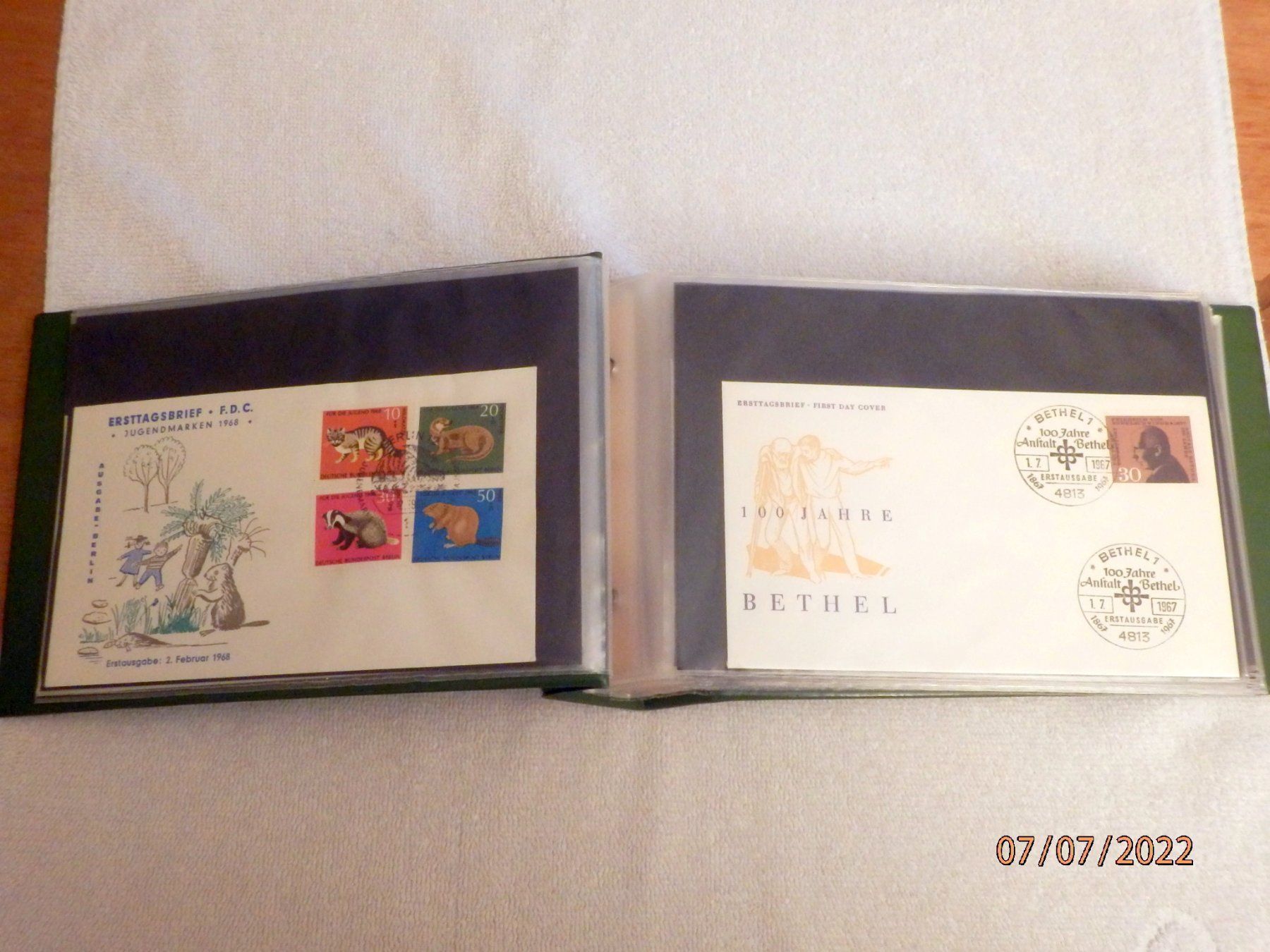 Tous les timbres: Sammlung Briefe, Deutschland, Apollo Programm, J.F. Kennedy – D'occasion à Ueberstorf par dinbau 5