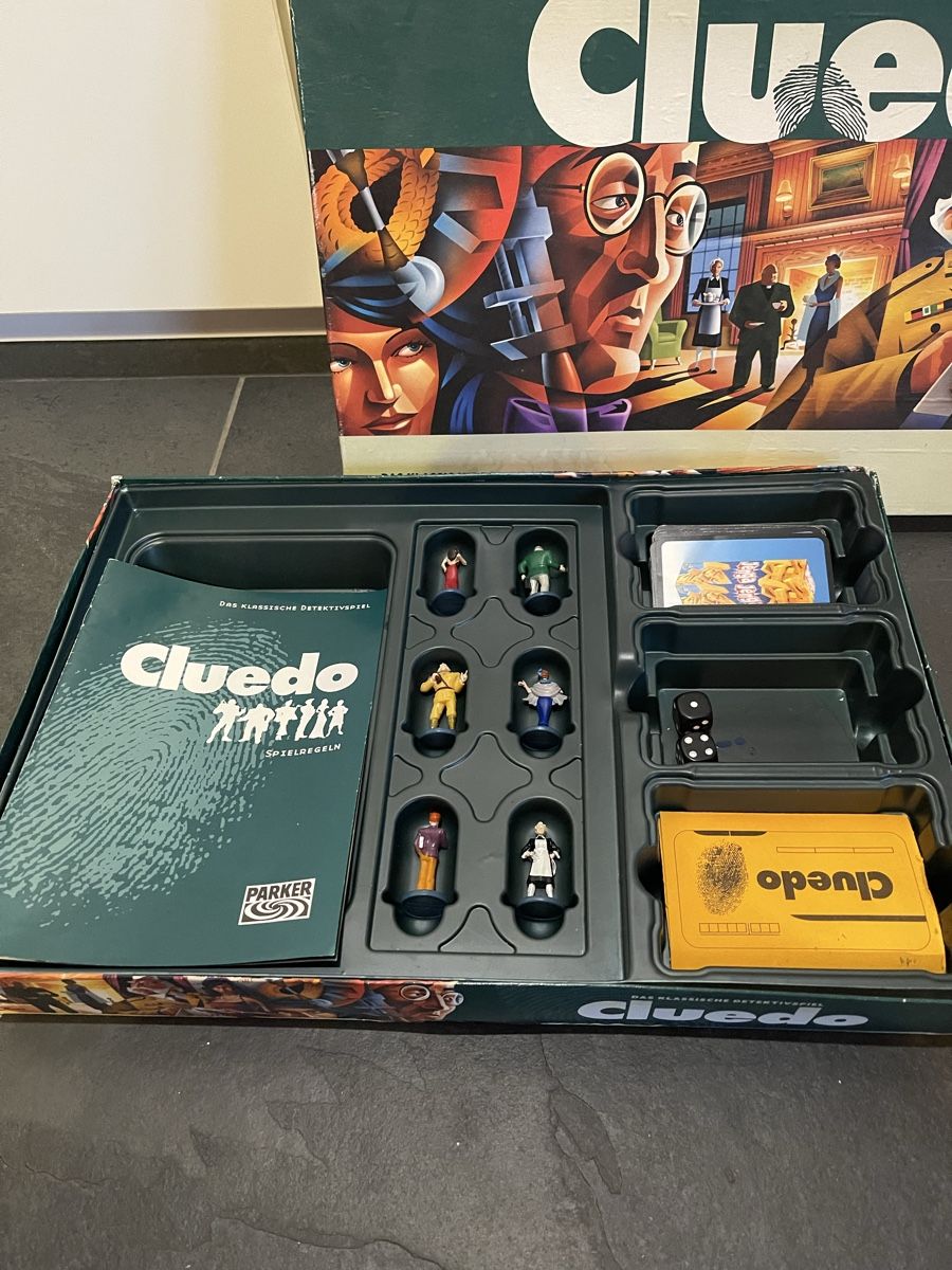 Parker Giochi: Parker Cluedo Brettspiel – Usato da Bassersdorf venduto da Sandy456 1