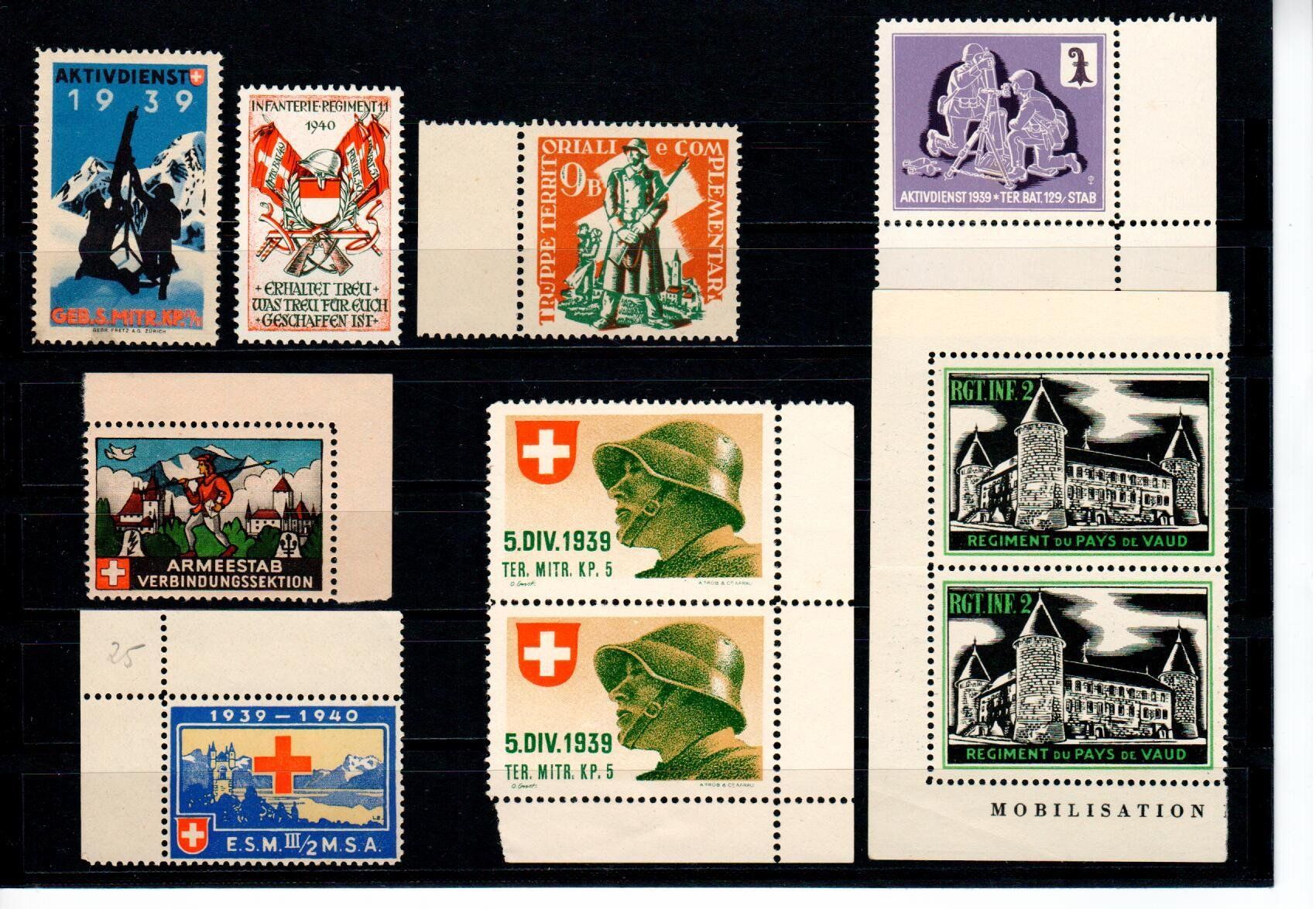 Tutti i francobolli: Soldatenmarken – Usato da Wolhusen venduto da Curver9