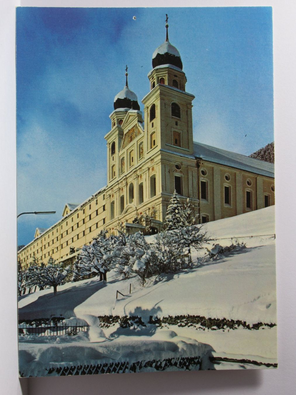 Cartoline postali: Disentis , Klosterkirche – Usato da Grenchen venduto da Bluemchen1900
