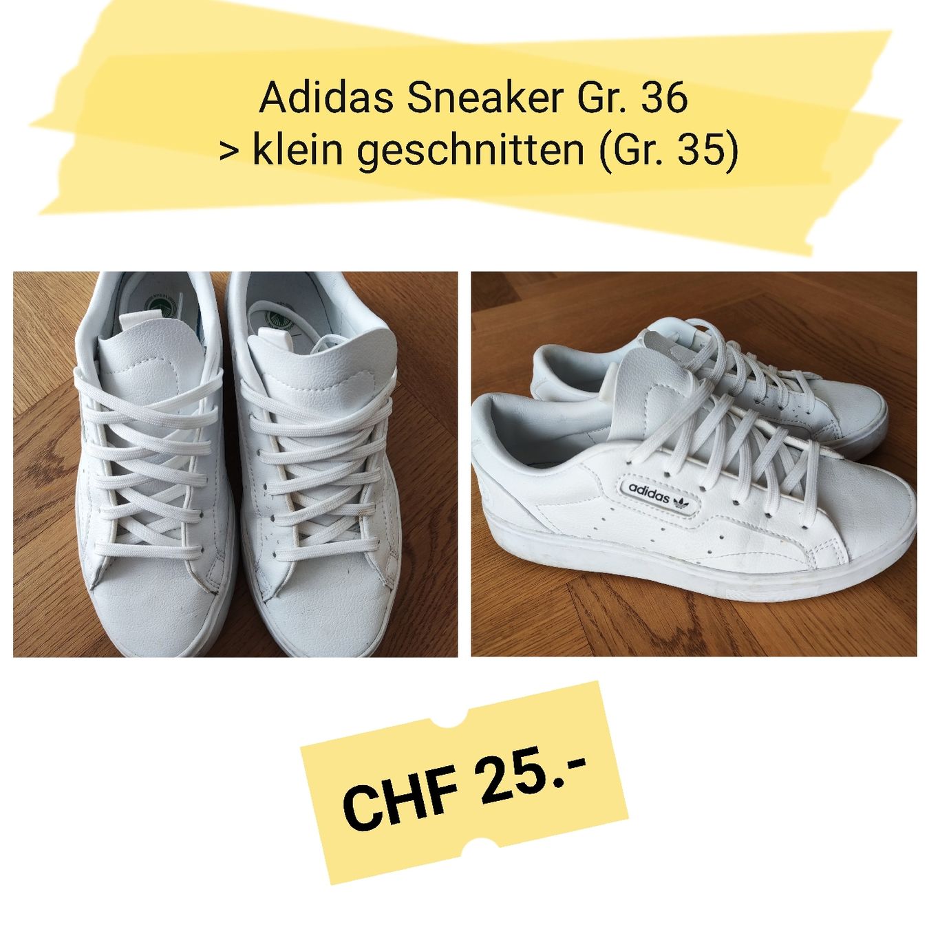 Adidas Scarpe da uomo: Adidas Turnschuhe - Gr. 36 – Usato da Lüterswil venduto da estiep