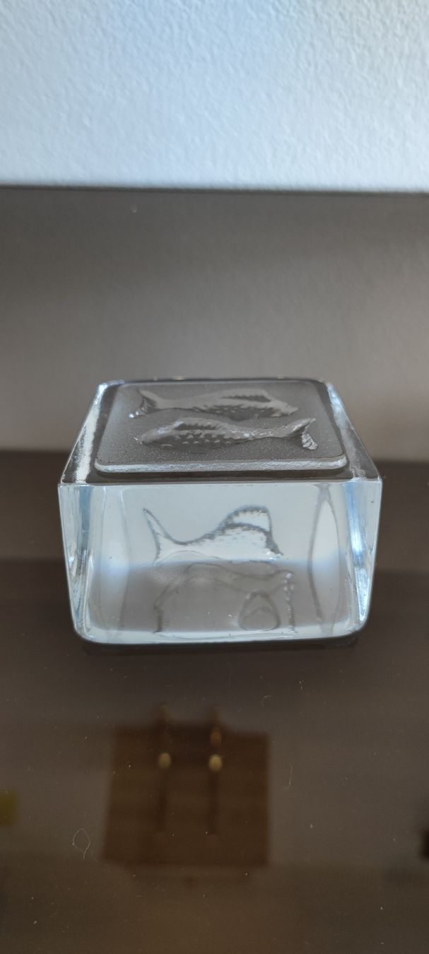 Tutte le decorazioni: Nybro Glas Briefbeschwerer/Deko "Fische" – Usato da Stäfa venduto da Rampensau 4