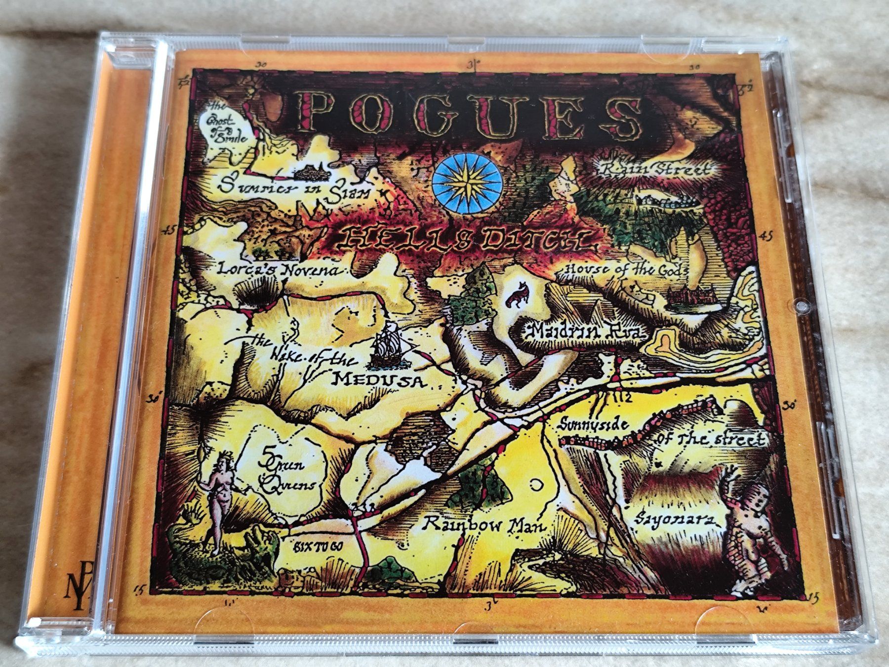CD: POGUES - HELL'S DITCH - WEA Records Ltd. - Compilation 2004 – Usato da Ermenswil venduto da easyric