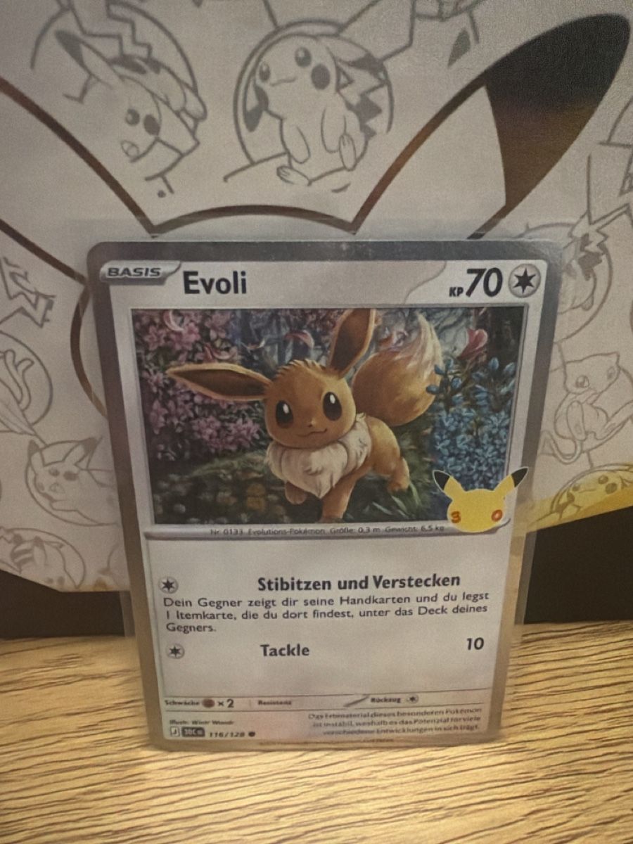 Pokémon Carte collezionabili: Pokémon Evoli 116/128 30th DE – Nuovo (secondo la descrizione) da Bülach venduto da ran_kqm8