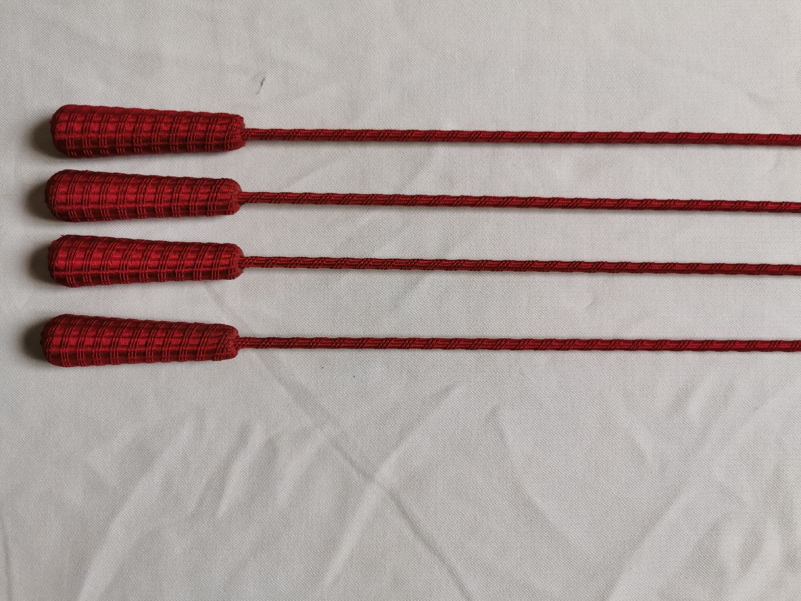Tende: Alte Schleuderstab vorhang 98 cm. – Usato da Basel venduto da Treasurehunter 1