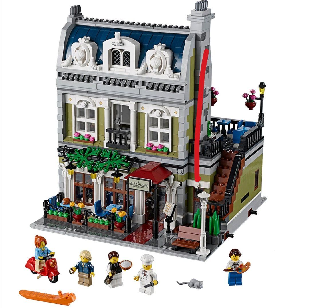 Lego Baukästen: Lego 10243 - Pariser Restaurant – Gebraucht aus Turgi von Benaya