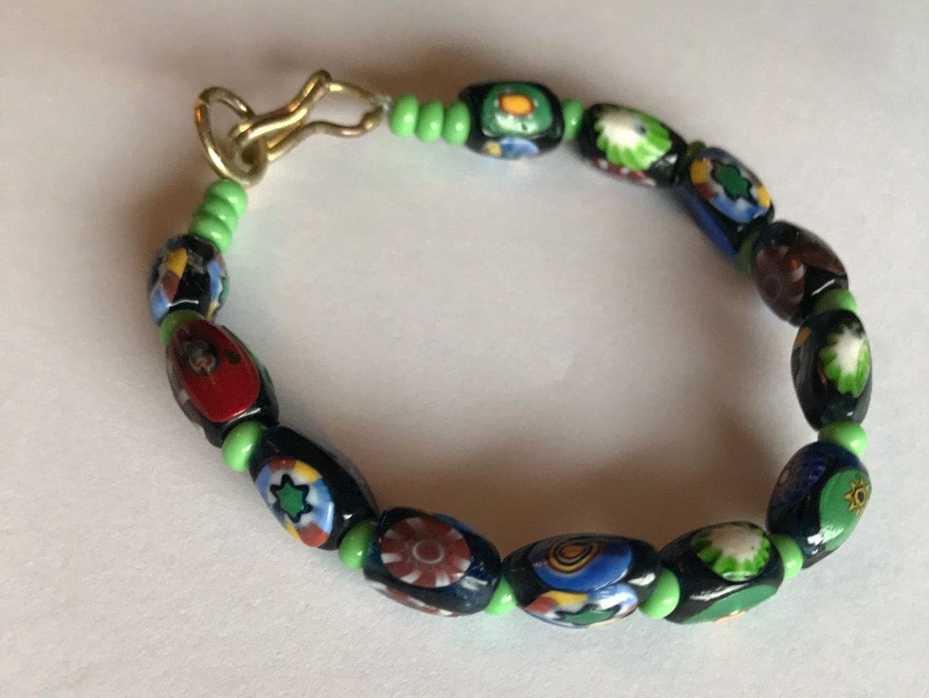 Murano Bracciali & Braccialetti: Millefiori bracelet 17 cm – Nuovo (secondo la descrizione) da Grimisuat venduto da eliseba88 2