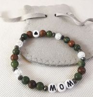 Armband 'Mom' oder 'Wow'