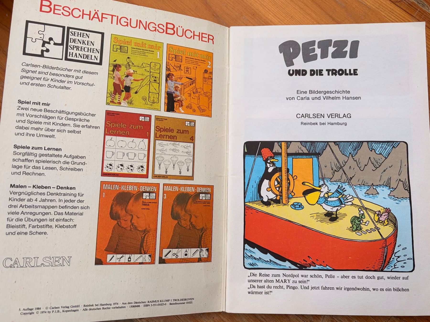 Comics: Petzi und die Trolle – Gebraucht aus Jonen von f_abiiiennee 1