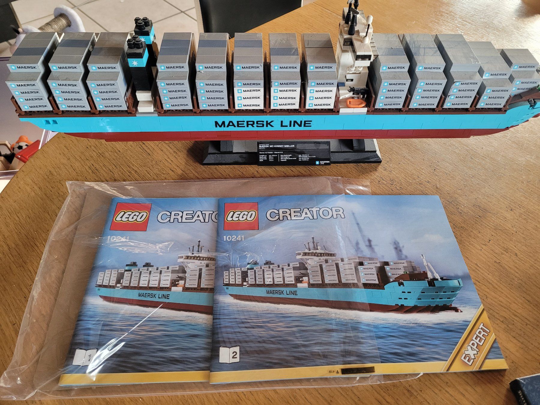 Nave Portacontainer Lego Nave Maersk Lego Maersk Container Ship