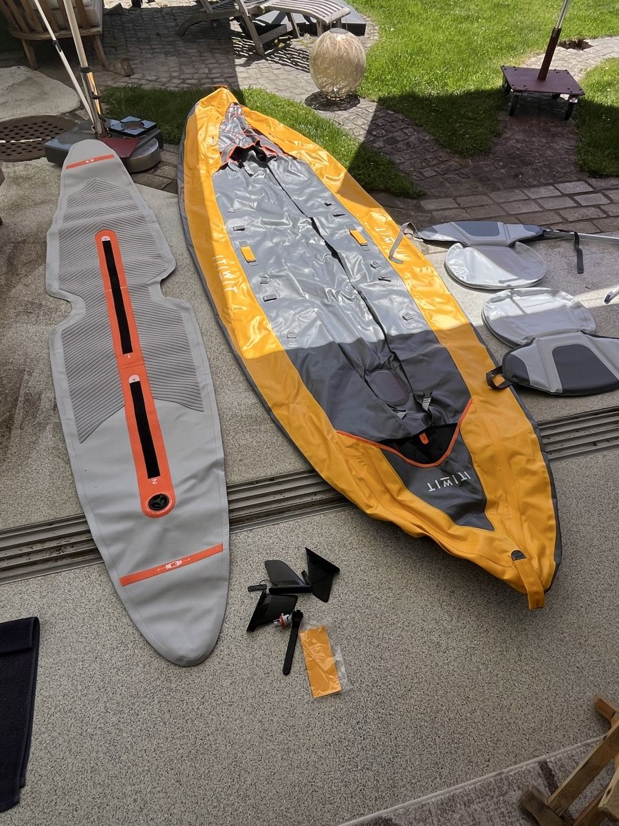 Decathlon Boote: Luft Kayak für 2 Personen  – Gebraucht aus Neerach von fuz_8d7l 9