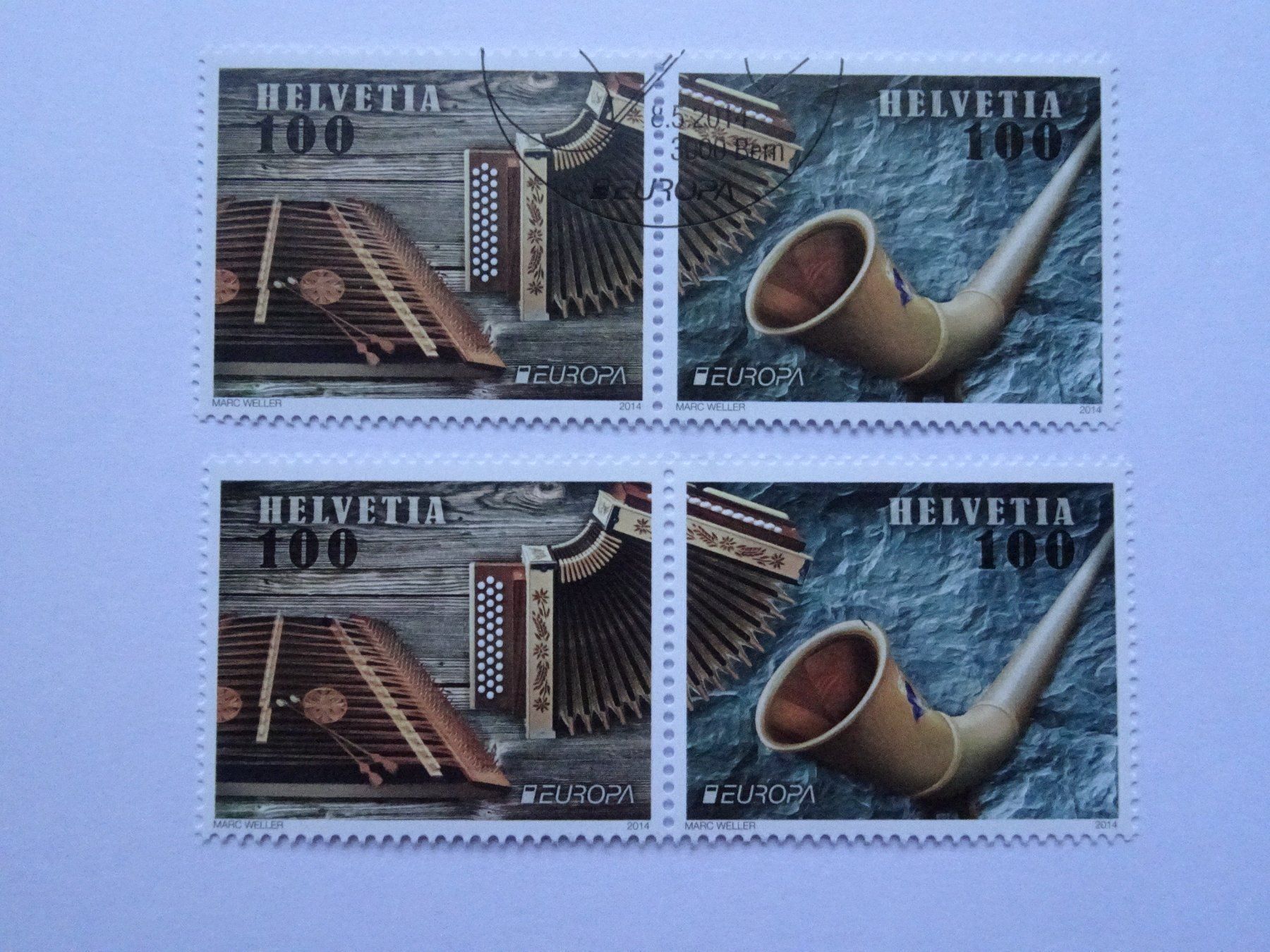 Tous les timbres: 2014 – Neuf (Voir description) à Aadorf par Chnorli-Furz