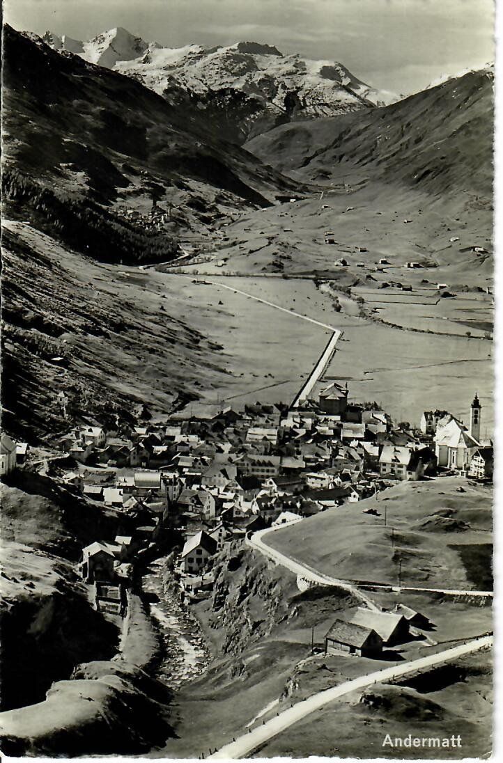 Ansichtskarten: Andermatt – Gebraucht aus Hochdorf von Ziegel-16