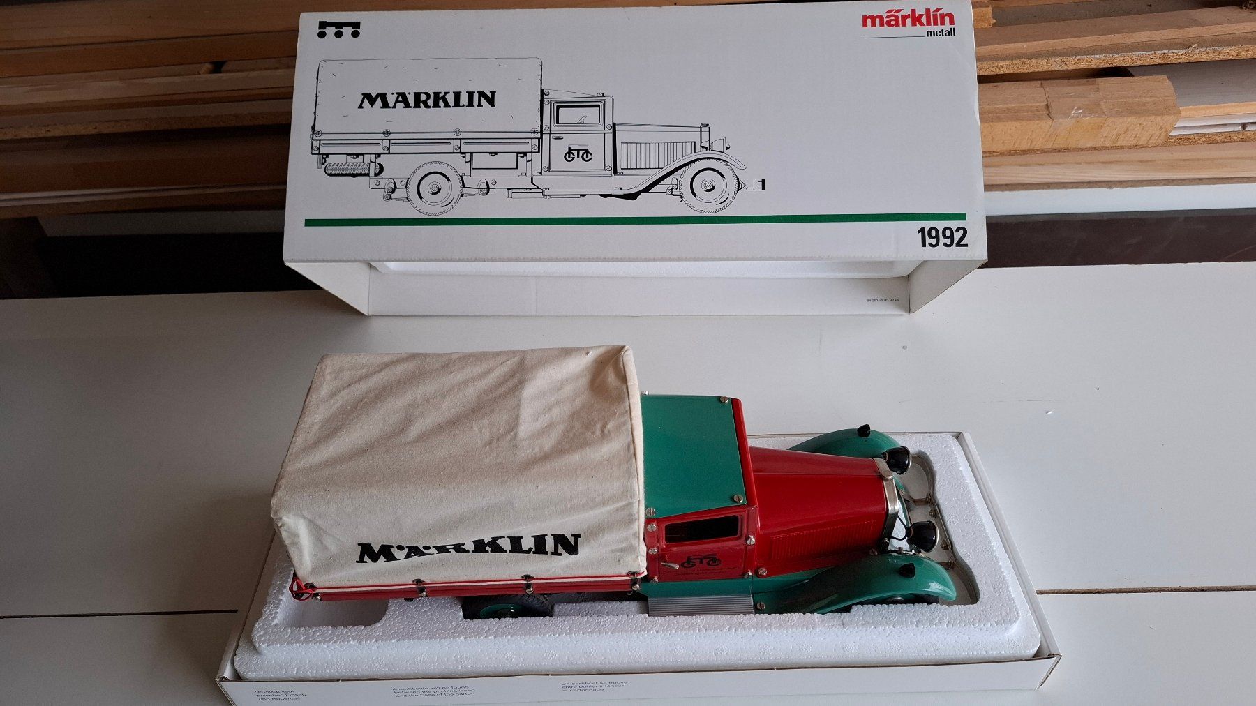 Märklin Kit di modellismo & Modellini statici: Märklin Lastwagen - 1992 – Nuovo (secondo la descrizione) da Schönenbuch venduto da krokometer 1
