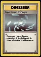 🇫🇷 Suppression d Énergie 92/102 Pokémon Base Set 
