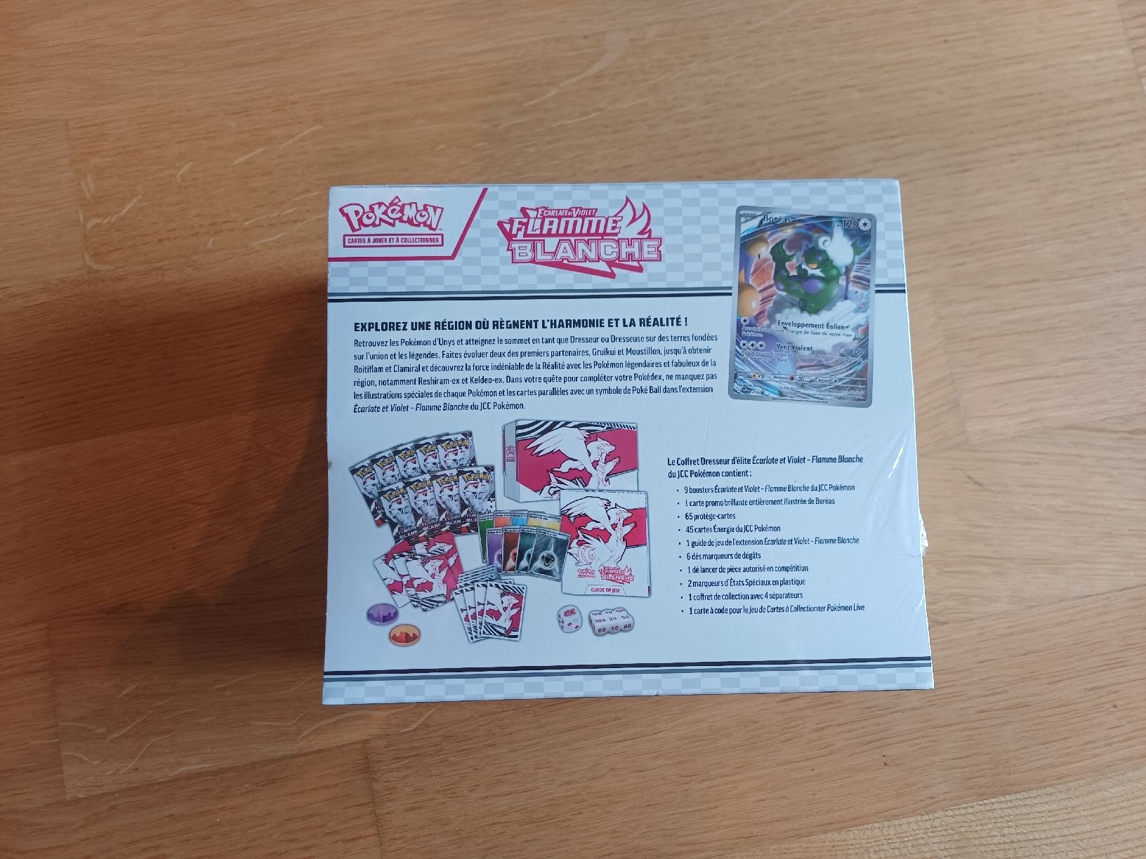 Pokémon Cartes à collectionner: ETB Flammes Blanche FR – Neuf avec emballage d'origine à Bernex par Adrieneagle 2